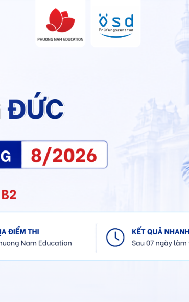 Thông báo tổ chức kỳ thi cấp Chứng chỉ năng lực tiếng Đức ÖSD tháng 08/2026