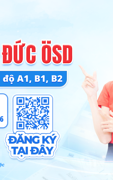 Thông báo tổ chức kỳ thi cấp Chứng chỉ năng lực tiếng Đức ÖSD tháng 04/2026