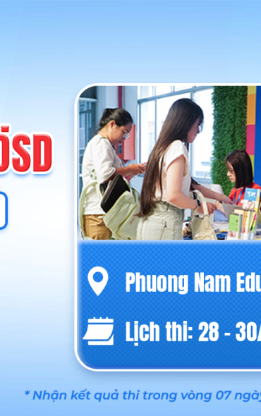 Thông báo tổ chức kỳ thi cấp Chứng chỉ năng lực tiếng Đức ÖSD tháng 05/2026