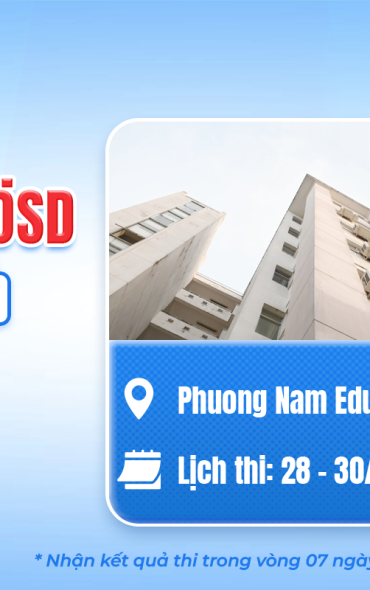 Thông báo tổ chức kỳ thi cấp Chứng chỉ năng lực tiếng Đức ÖSD tháng 05/2026