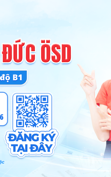 Thông báo tổ chức kỳ thi cấp Chứng chỉ năng lực tiếng Đức ÖSD tháng 04/2026