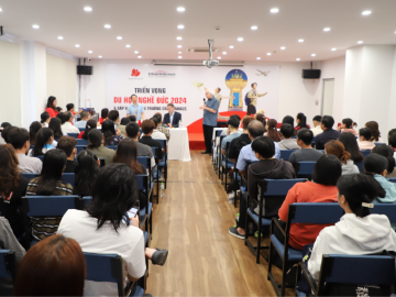 BUỔI ĐÓN TIẾP ĐẠI DIỆN TRƯỜNG OBERLINHAUS VÀ WORKSHOP “TRIỂN VỌNG DU HỌC NGHỀ ĐỨC 2024” DIỄN RA THÀNH CÔNG